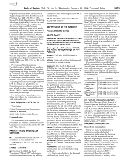 Federal Register/Vol. 79, No. 14/Wednesday, January 22, 2014