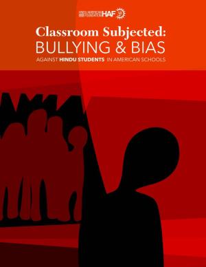 Bullying & Bias