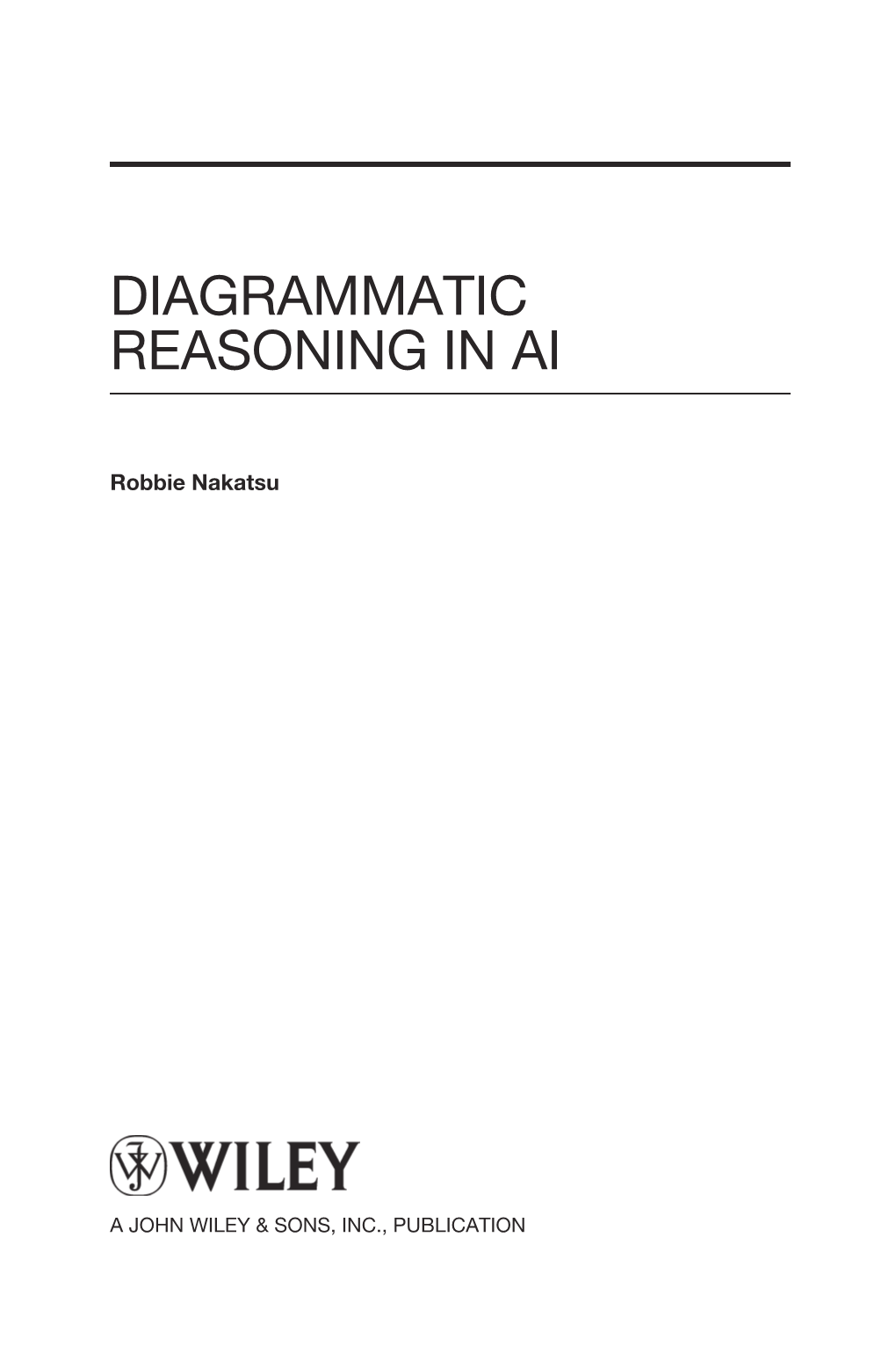 Diagrammatic Reasoning in Ai