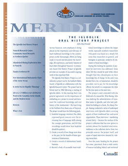 ARCHIVED-Meridian Fall/Winter 2001