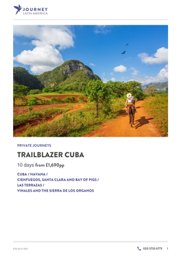 Trailblazer Cuba