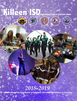 Killeen Isdhigh School Course Selection Guide