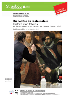 Du Peintre Au Restaurateur Histoire D'un Tableau