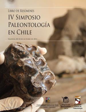 IV Simposio Paleontología En Chile, Universidad Austral De Chile, Valdivia 2014 1