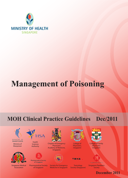 Management of Poisoning