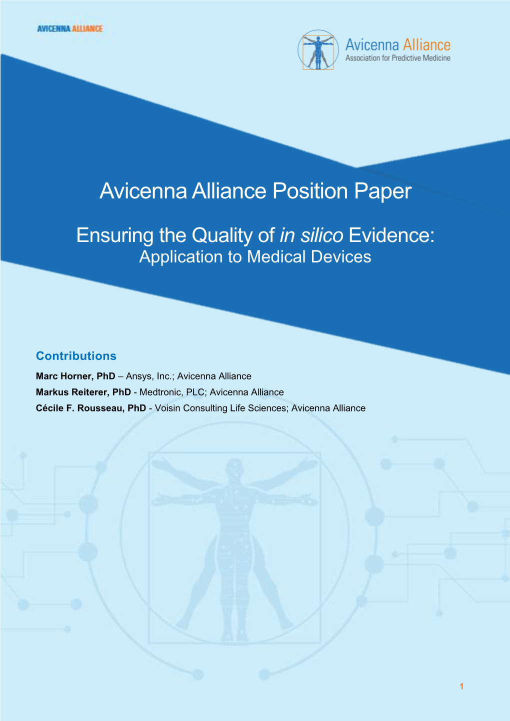 Avicenna Alliance Position Paper