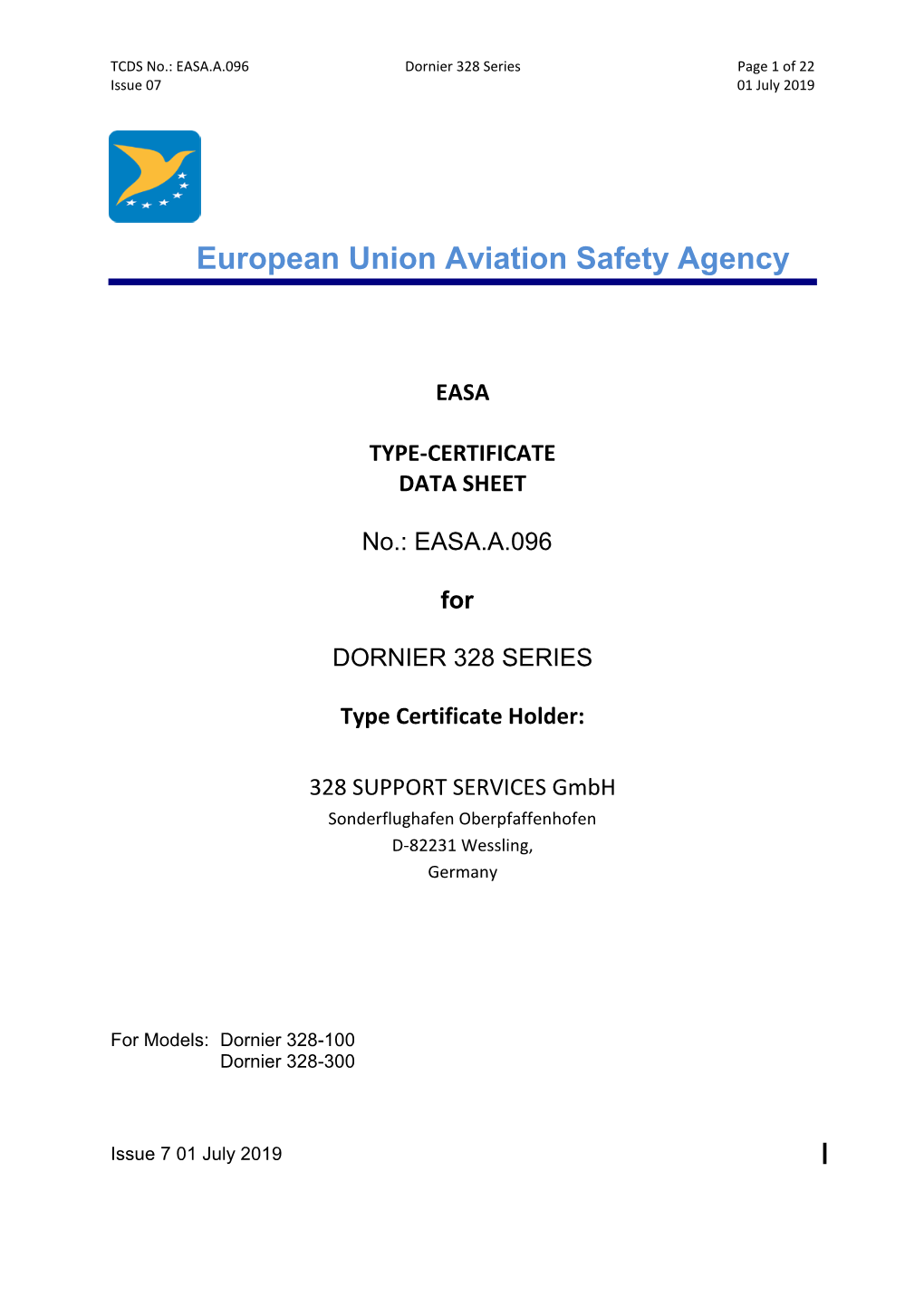 Easa Tcds A.096