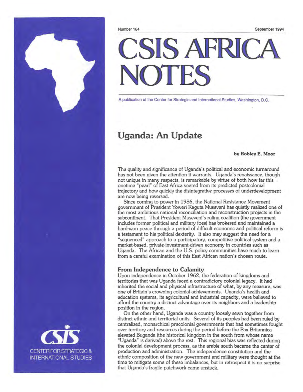 Africa Notes