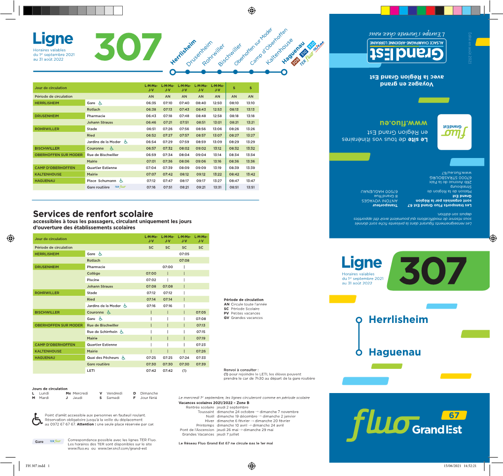 Ligne LR 307: Herrlisheim