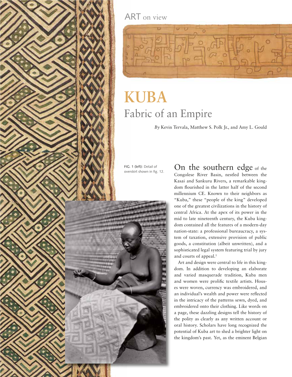 KUBA Fabric of an Empire