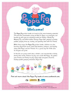 Peppa Pig Activity Kit · Candlewick Entertainment • Peppa Pig © Astley Baker Davies Ltd/Entertainment One UK Ltd 2003