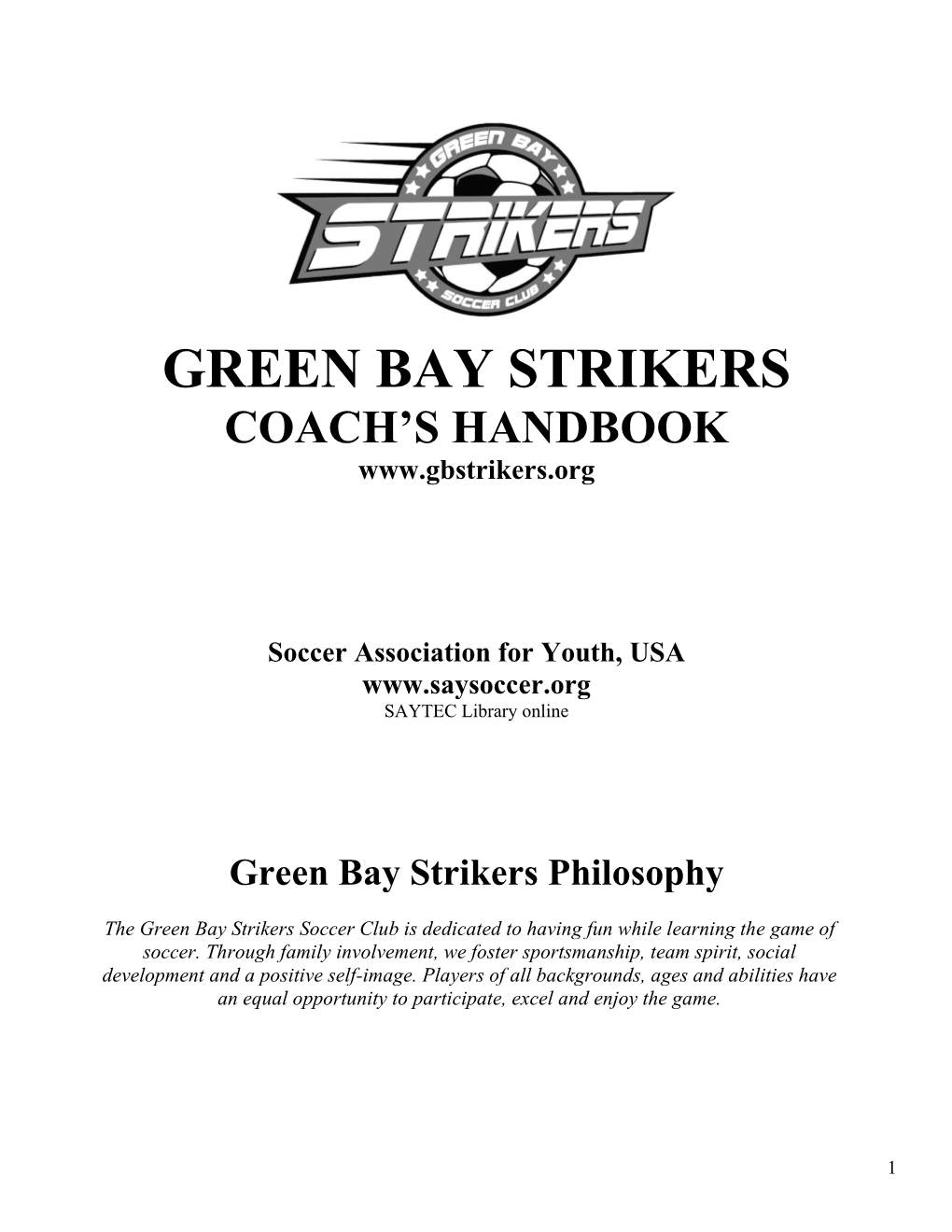 Coaches Handbook