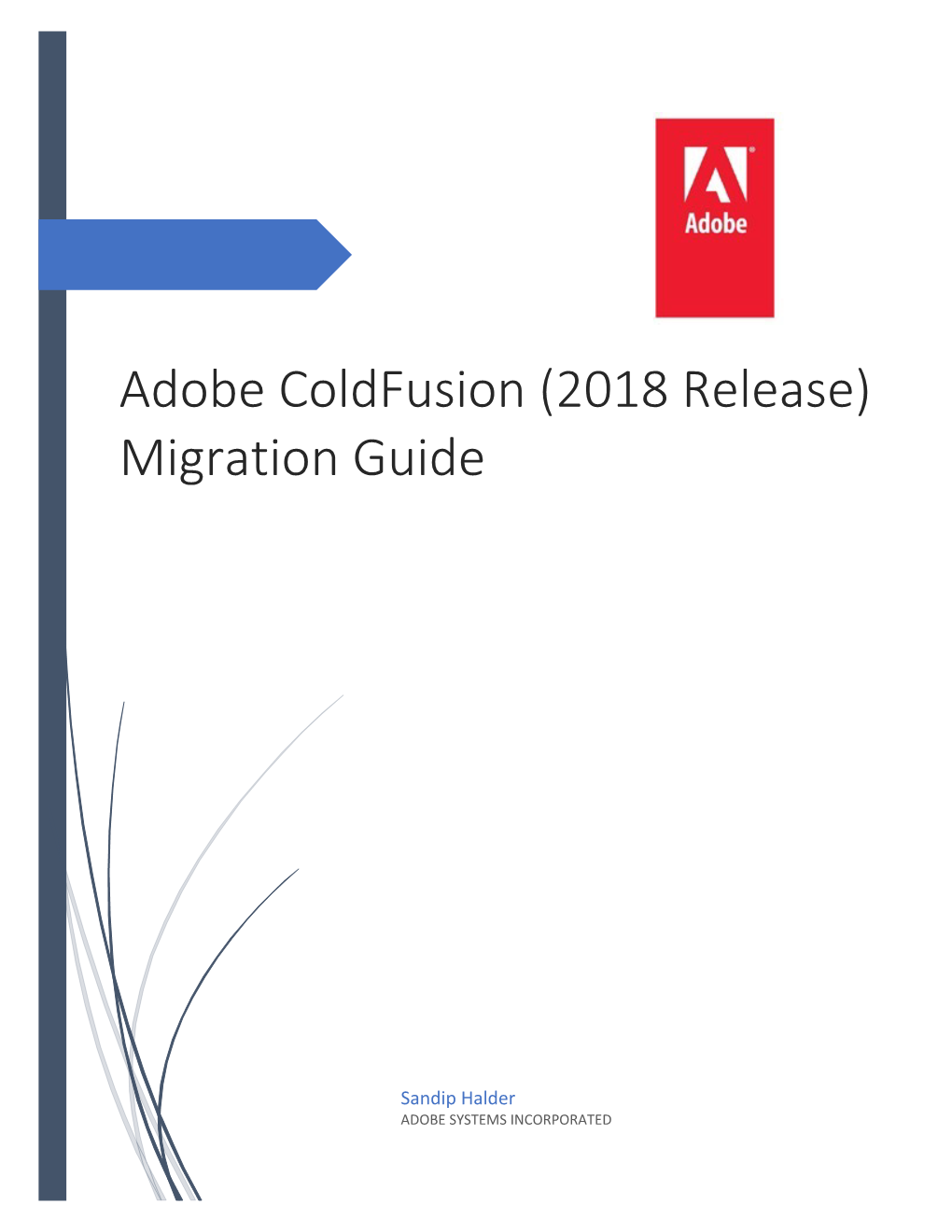 Adobe Coldfusion (2018 Release) Migration Guide