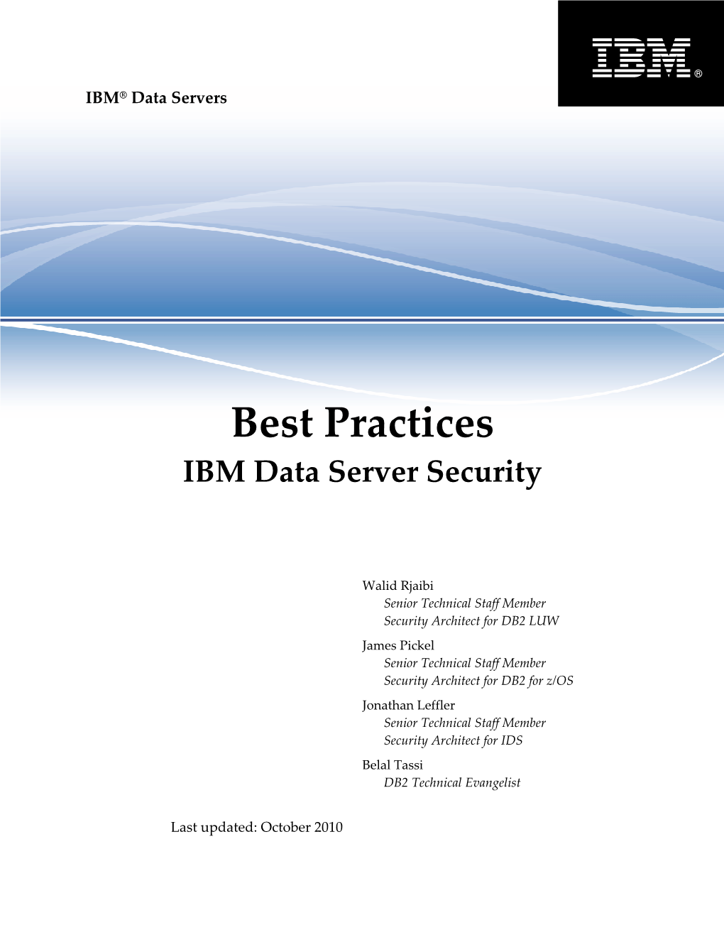 DB2 Best Practices