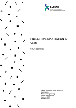 Public Transportation in Vihti