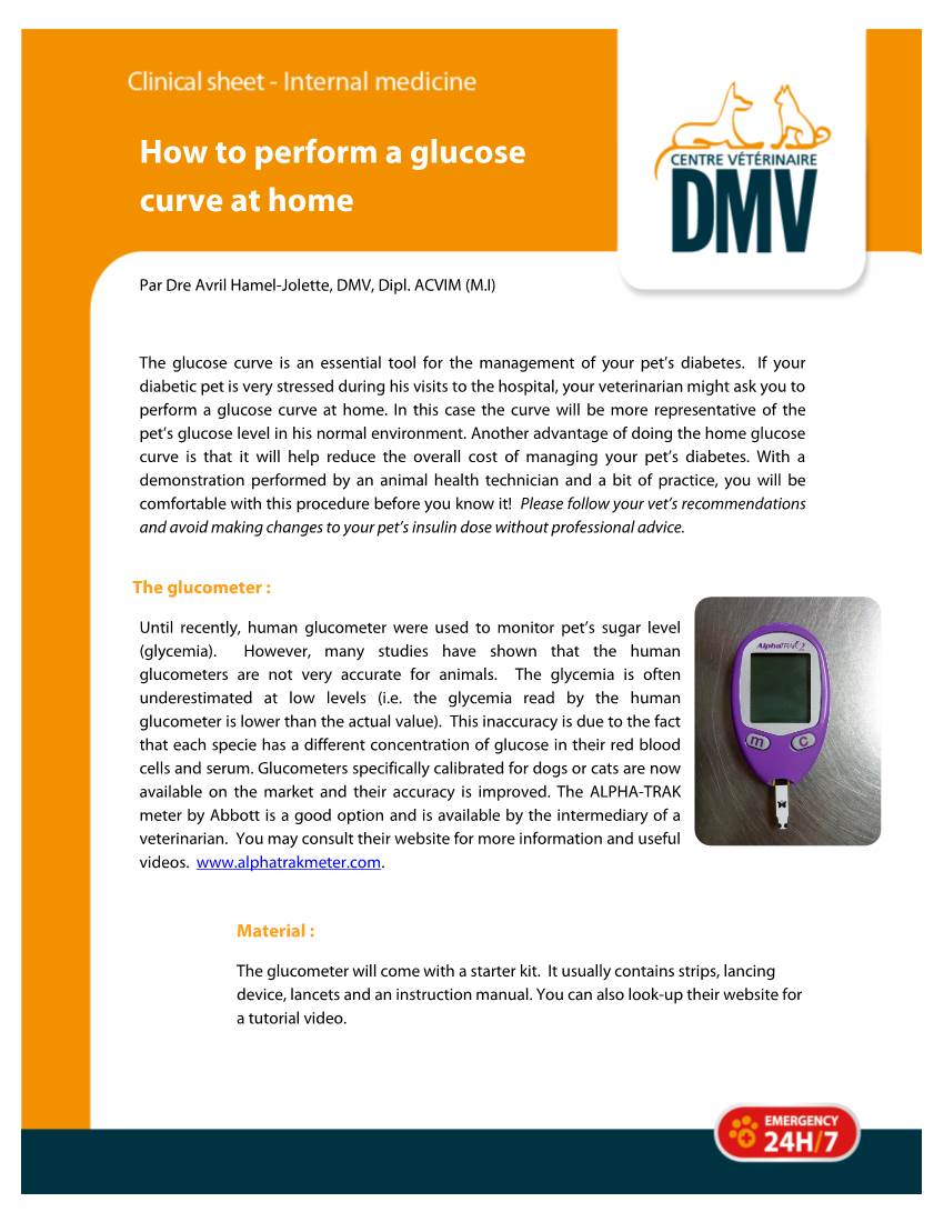 How to Perform a Glucose Curve at Home