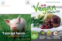 PETA Vegan Starter Kit