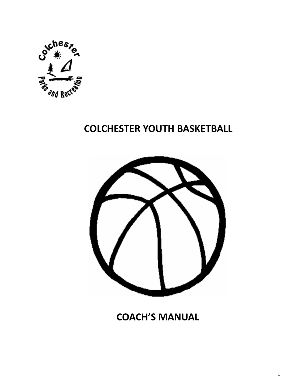 Colchester Youth Basketball Coach's Manual