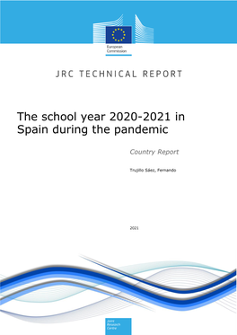 The School Year 2020-2021 in Spain During the Pandemic