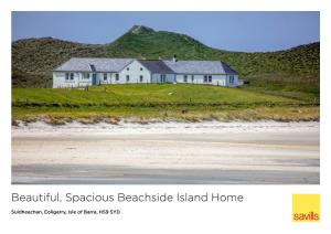 Beautiful, Spacious Beachside Island Home