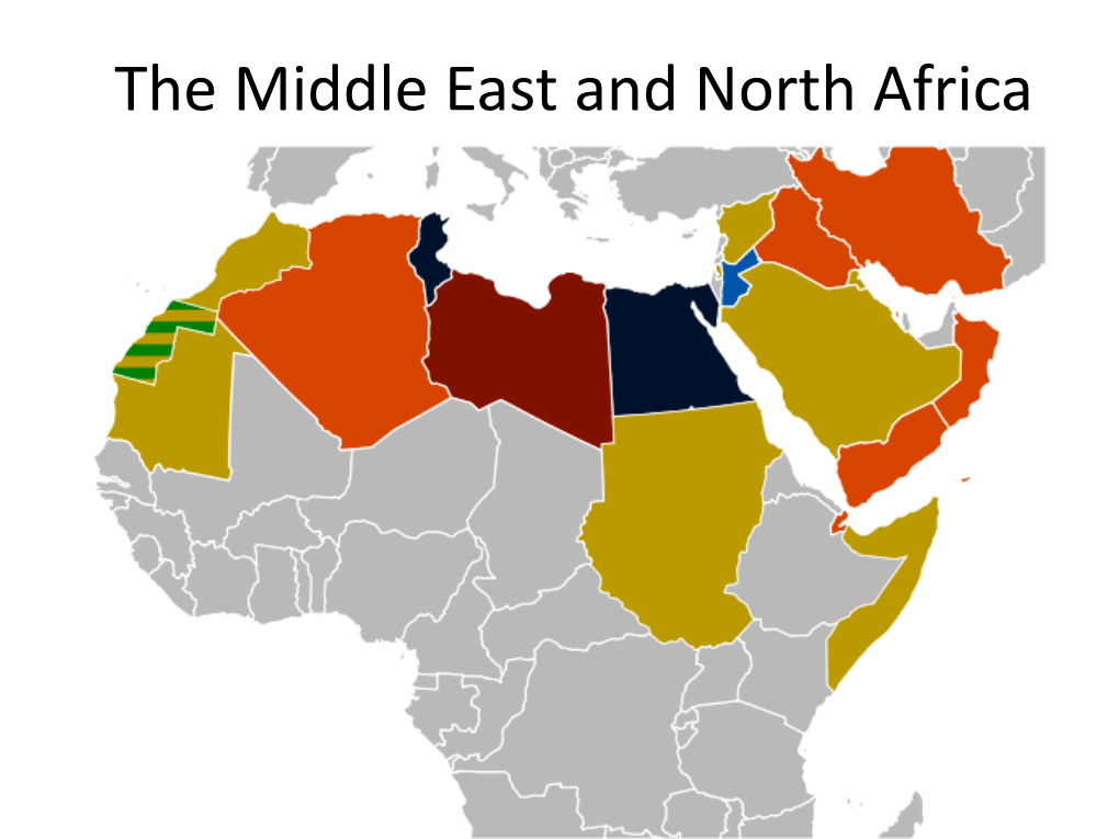 The Middle East and North Africa North African Countries