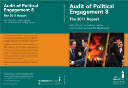 Audit of Political Engagement 8