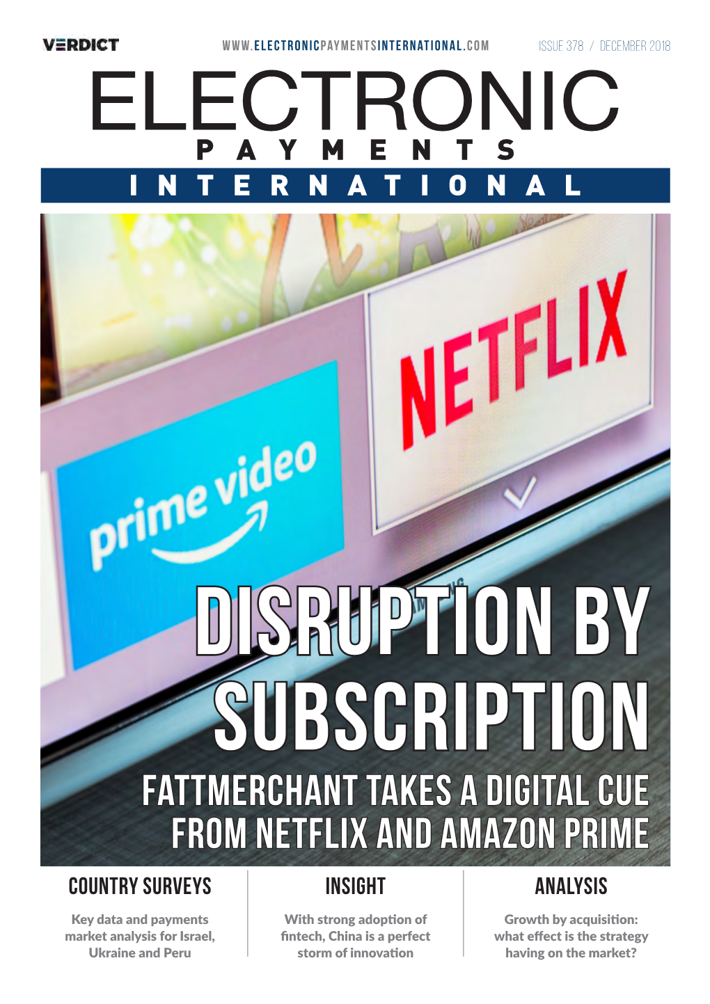 Fattmerchant Takes a Digital Cue from Netflix and Amazon Prime Country Surveys Insight Analysis