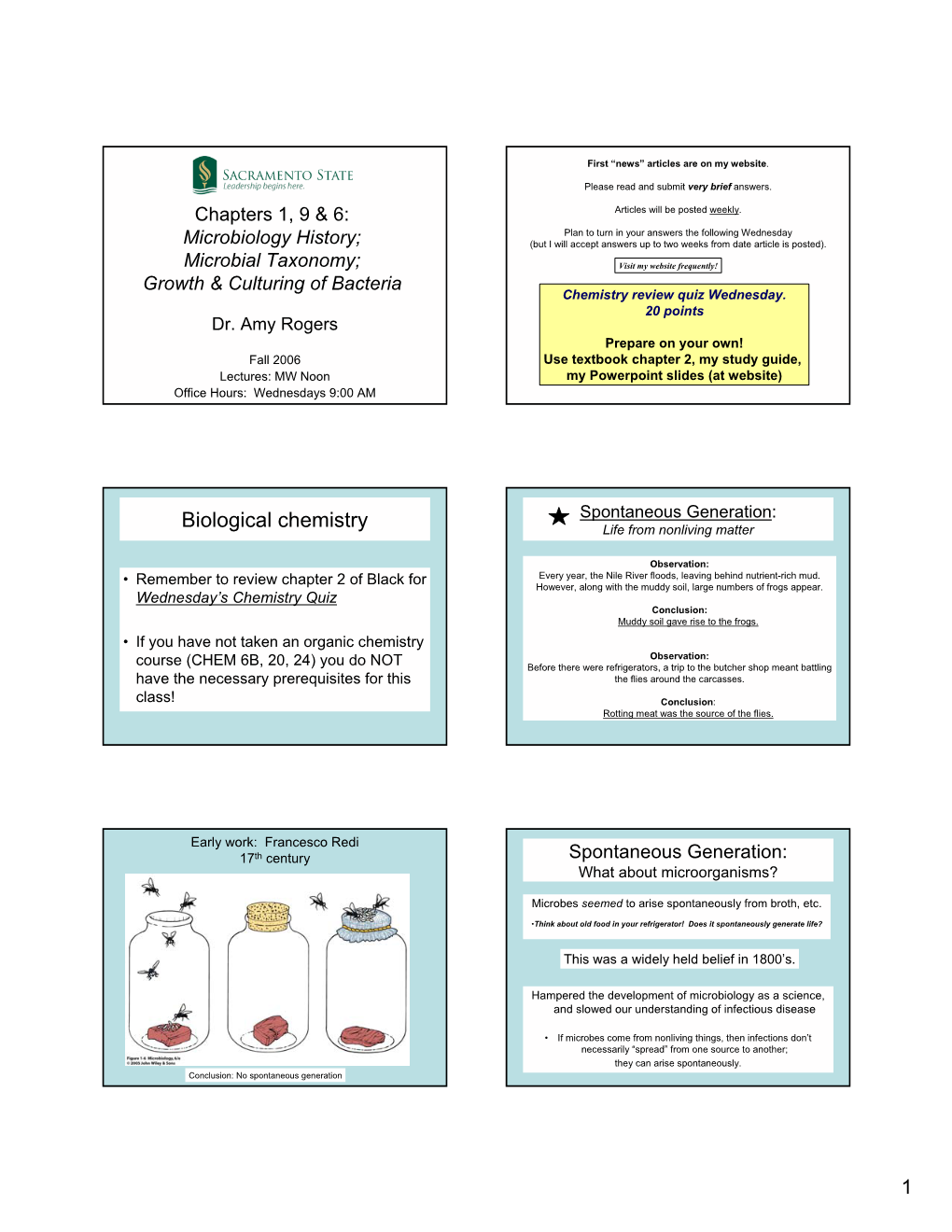 Biological Chemistry Life from Nonliving Matter