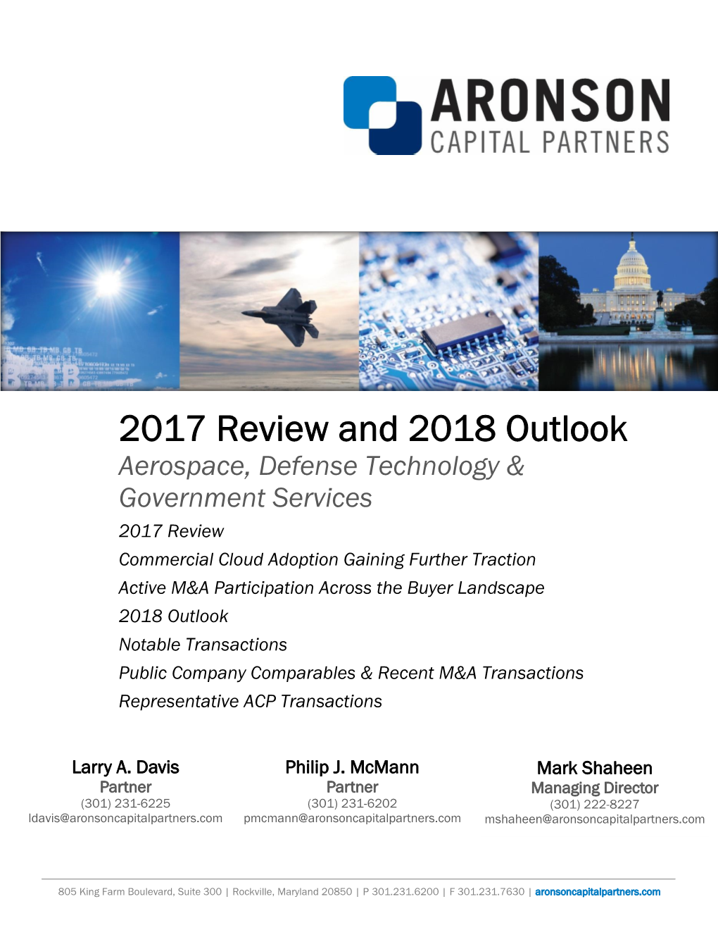 2017 Review and 2018 Outlook