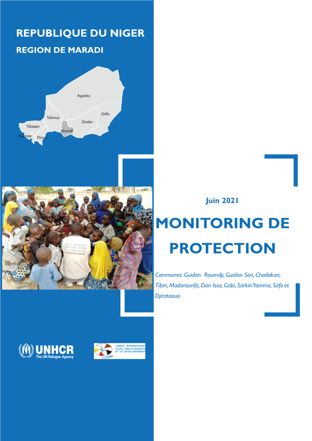 Rapport Mensuel Monitoring De Protection De La Region De Maradi