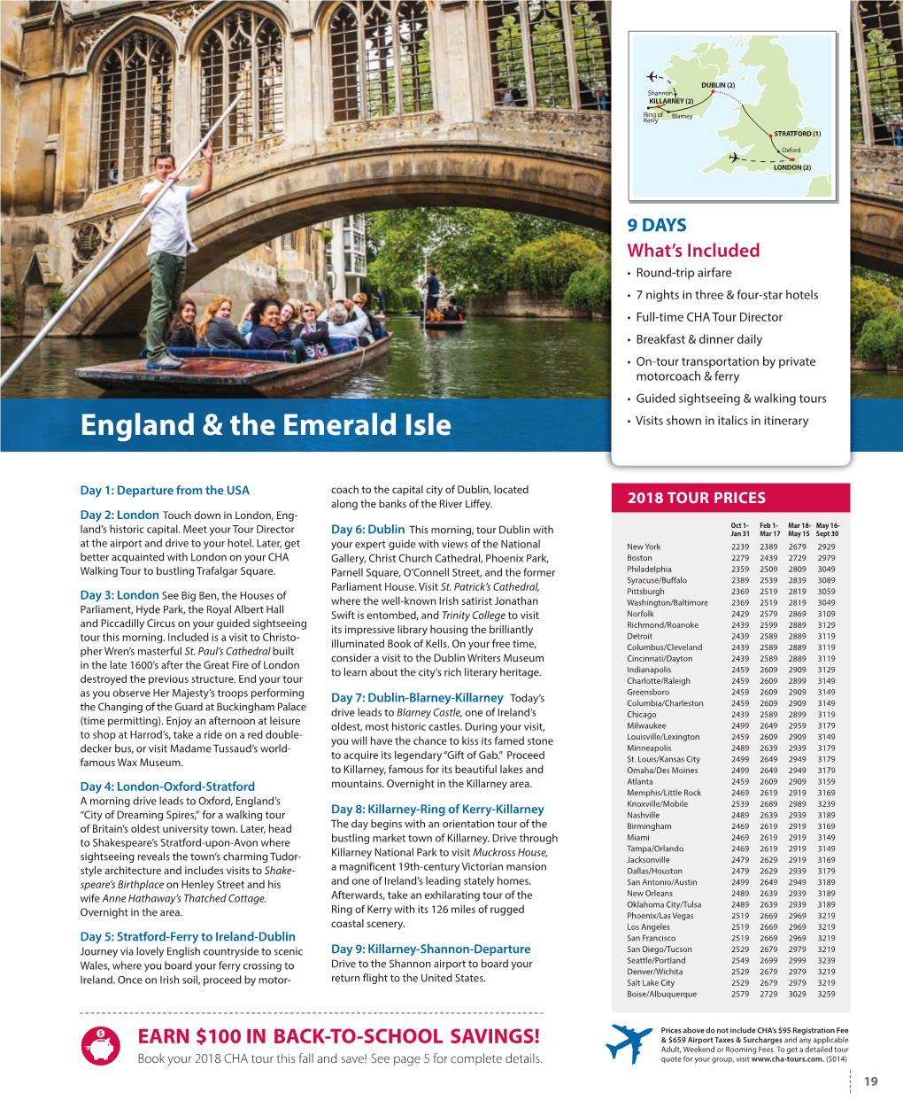 England & the Emerald Isle