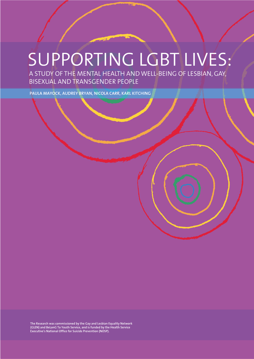 A Study of the Mental Health and Well-Being of Lesbian, Gay, Bisexual and Transgender People