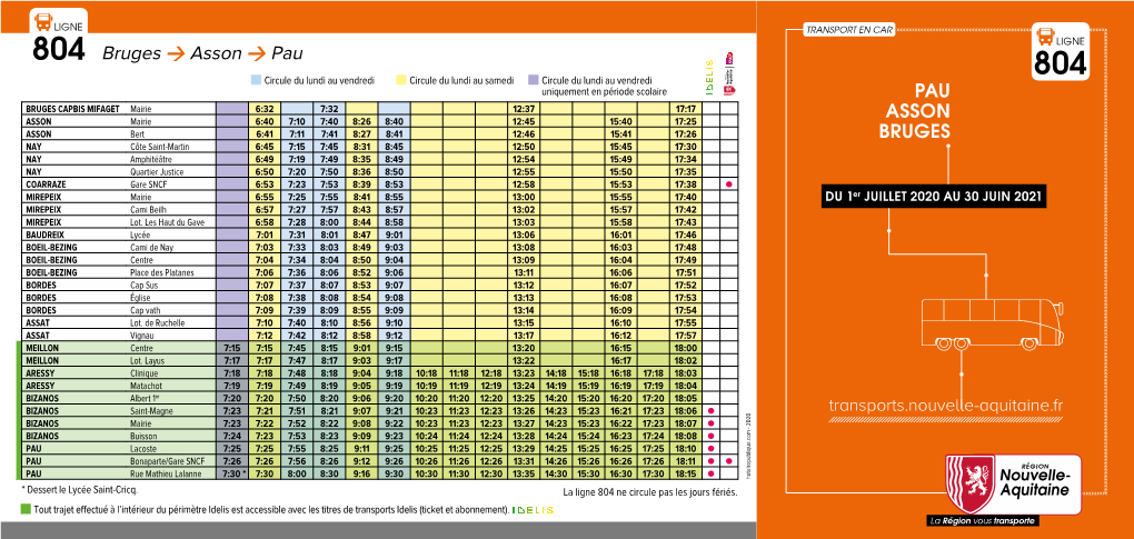 804 Bruges → Asson →