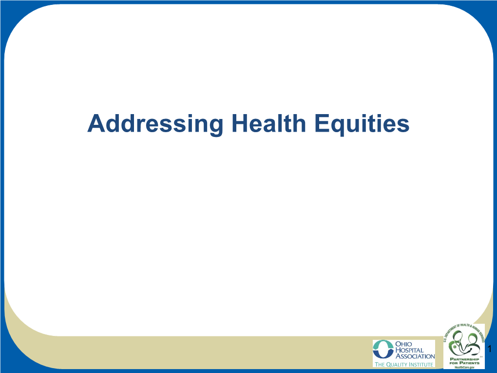 Health Equity