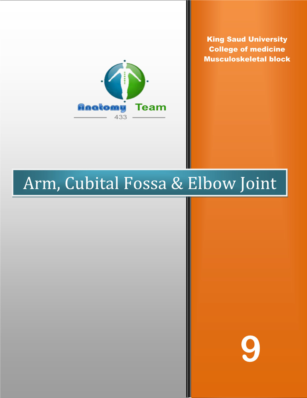 Arm, Cubital Fossa & Elbow Joint