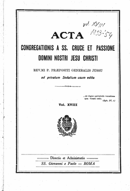 Acta Congregationis 1953-Ocr