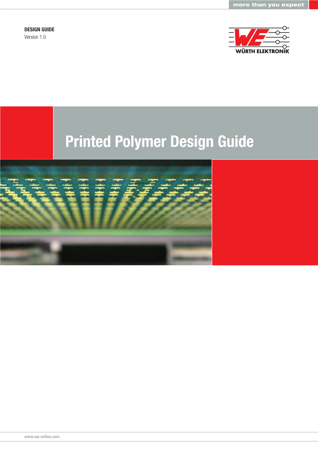 Printed Polymer Design Guide