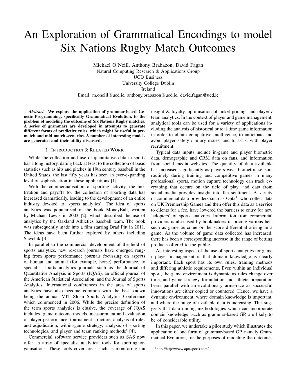 An Exploration of Grammatical Encodings to Model Six Nations Rugby Match Outcomes