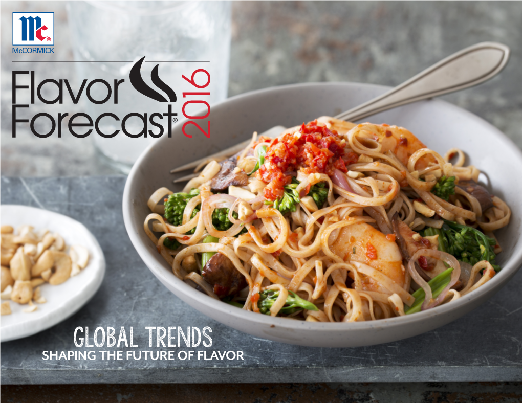 Flavor Forecast 2016 Report