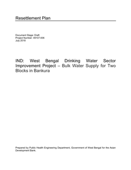 49107-006: West Bengal Drinking Water