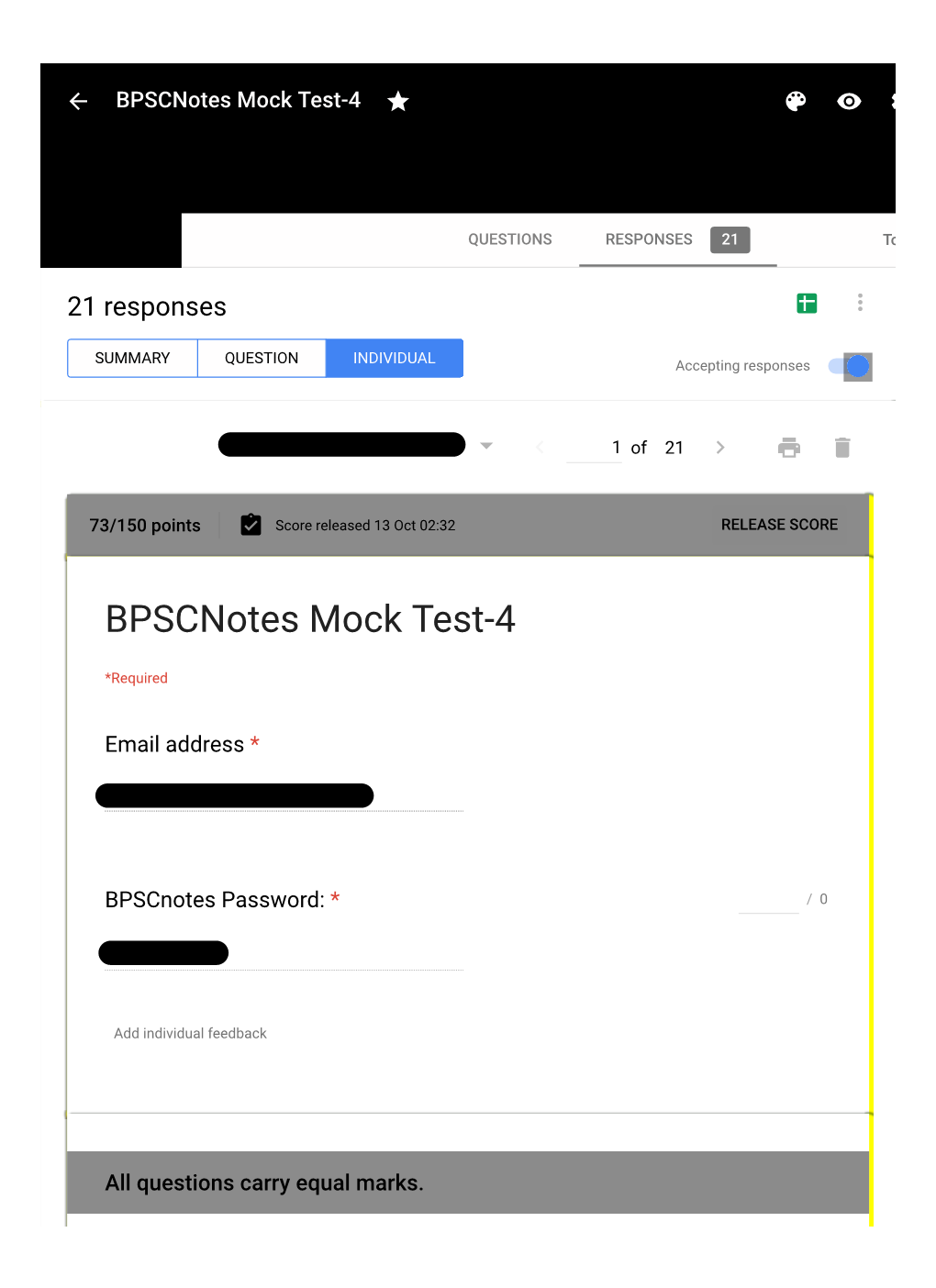 Bpscnotes Mock Test-4