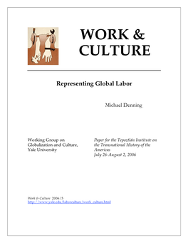 Representing Global Labor