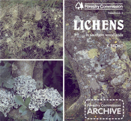 Forestry Commission Handbook: Lichens