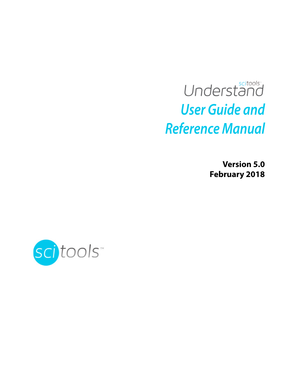 Understand 5.0 User Guide and Reference Manual 3 Contents