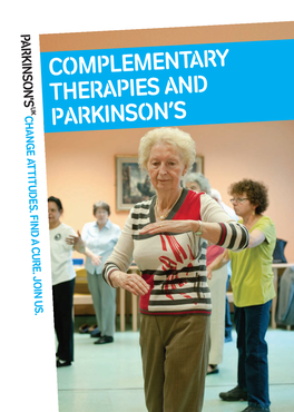 Complementary Therapies and Parkinson's