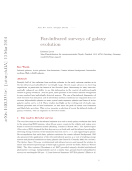 Far-Infrared Surveys of Galaxy Evolution