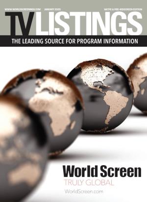 TRULY GLOBAL Worldscreen.Com *LIST 0120.Qxp LIS 1006 LISTINGS 1/14/20 4:16 PM Page 2