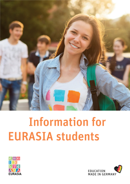 Information for EURASIA Students