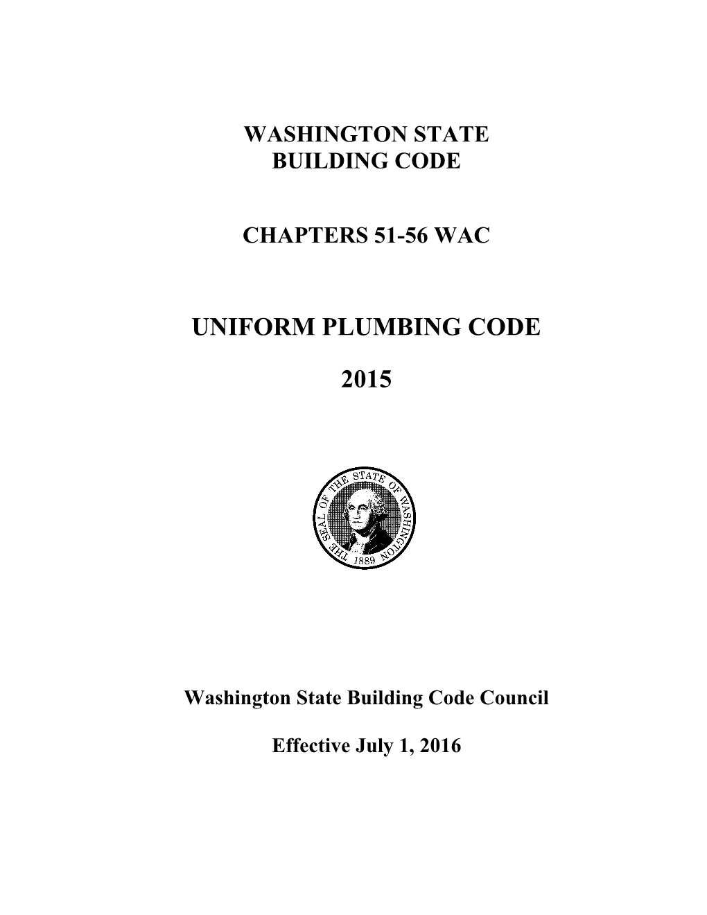 2015 Uniform Plumbing Code (UPC)