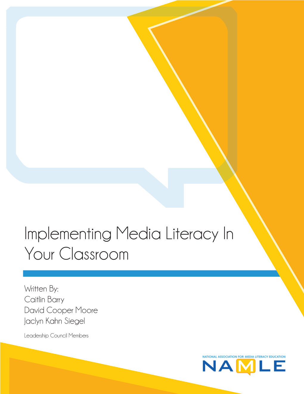 Implementing Media Literacy in Your Classroom